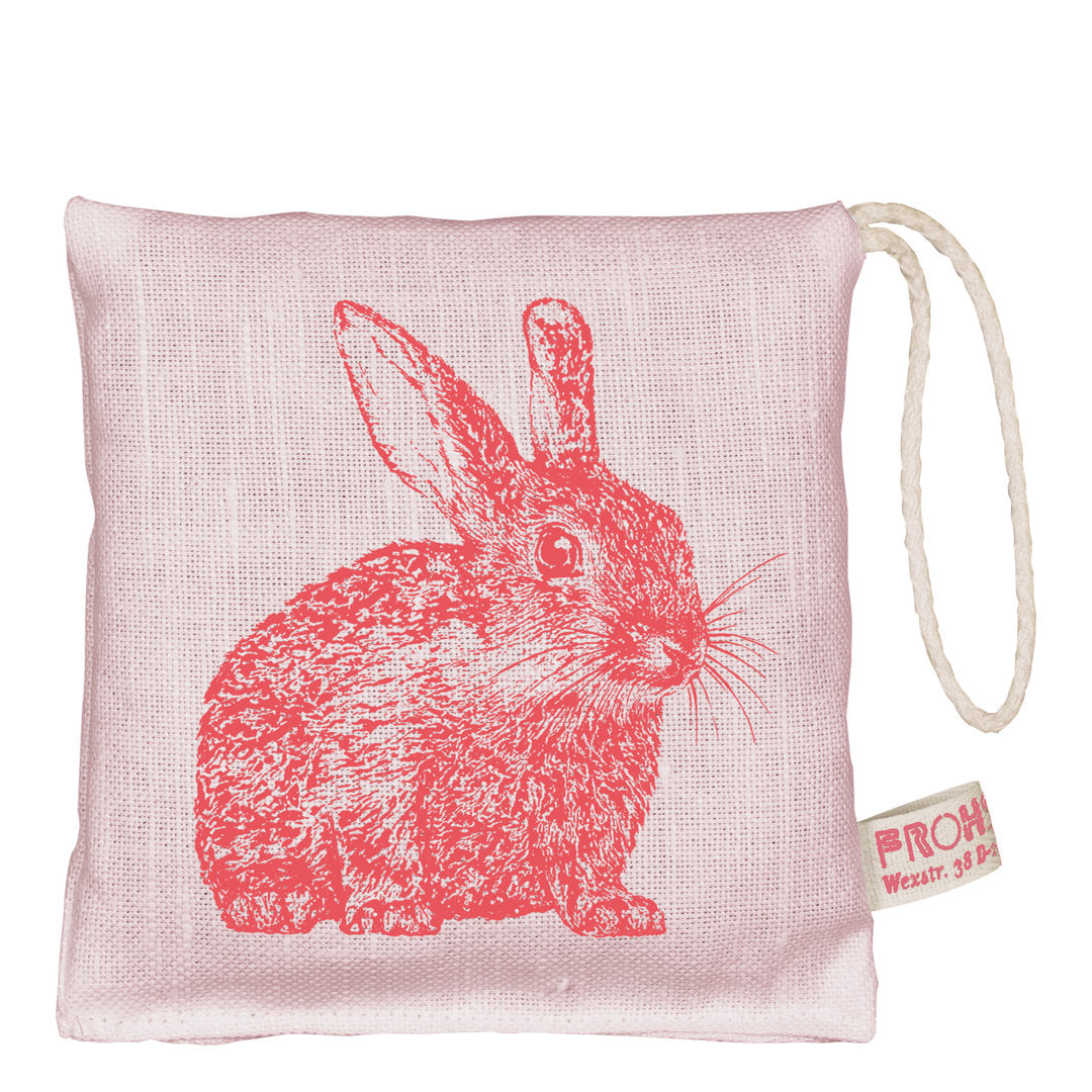 Frohstoff® Lavendelkissen Rosa Wildkaninchen koralle