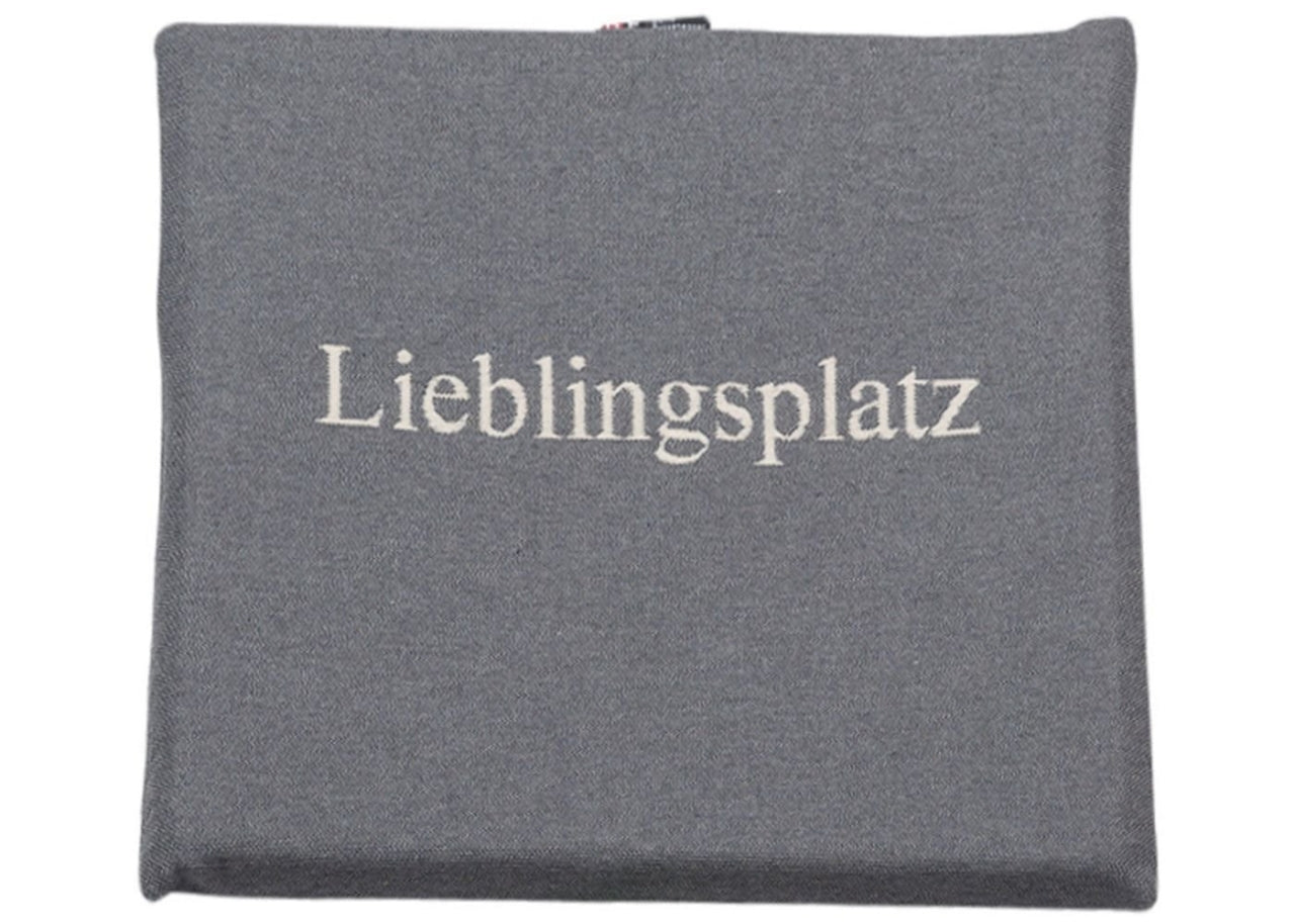David Fussenegger GOLIATH Sitzkissen Lieblingsplatz 2er Set grau - Teeliesel  Default Title