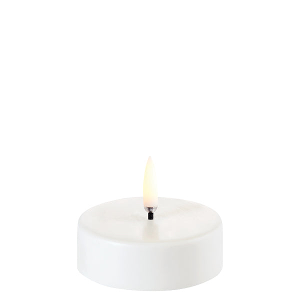 UYUNI Lighting LED Maxi Tealight Nordic White 6 cm