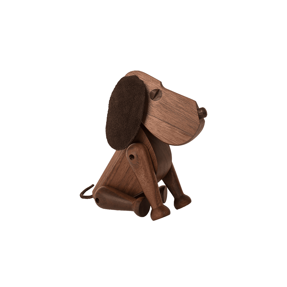 ARCHITECTMADE Holzfigur Hund BOBBY - Teeliesel  Default Title