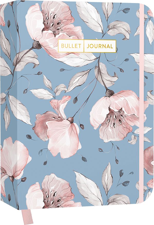 EMF Bullet Journal Vintage Flowers