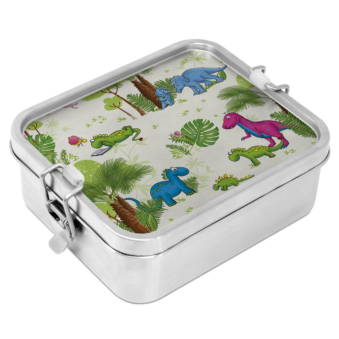 ppd Dinos Steel Lunch Box - Teeliesel  Default Title