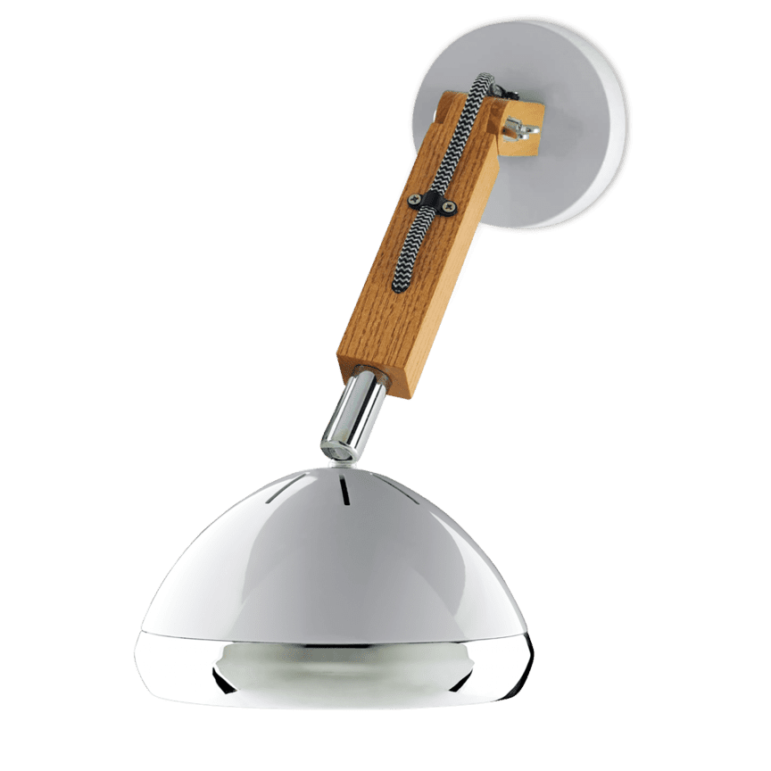Mr. Wattson Wandlampe Nardo Grey