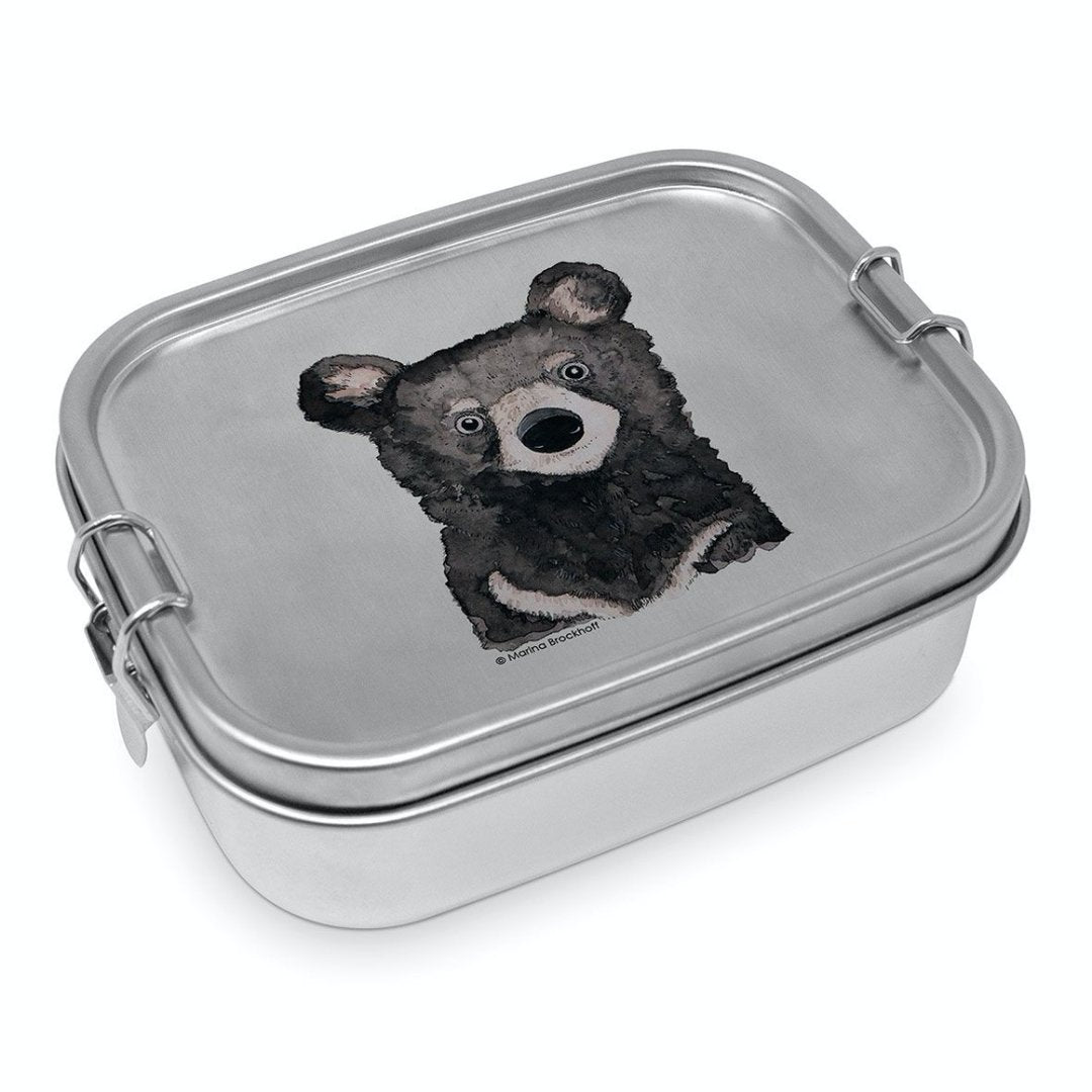 ppd Bear Steel Lunch Box