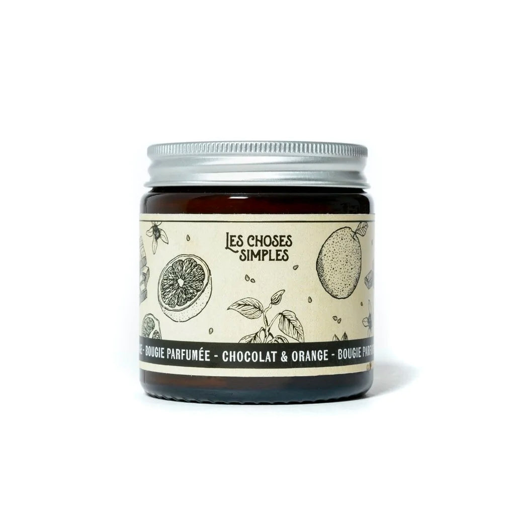 Les Choses Simples Small Candle Nr 22 Chocolate & Orange