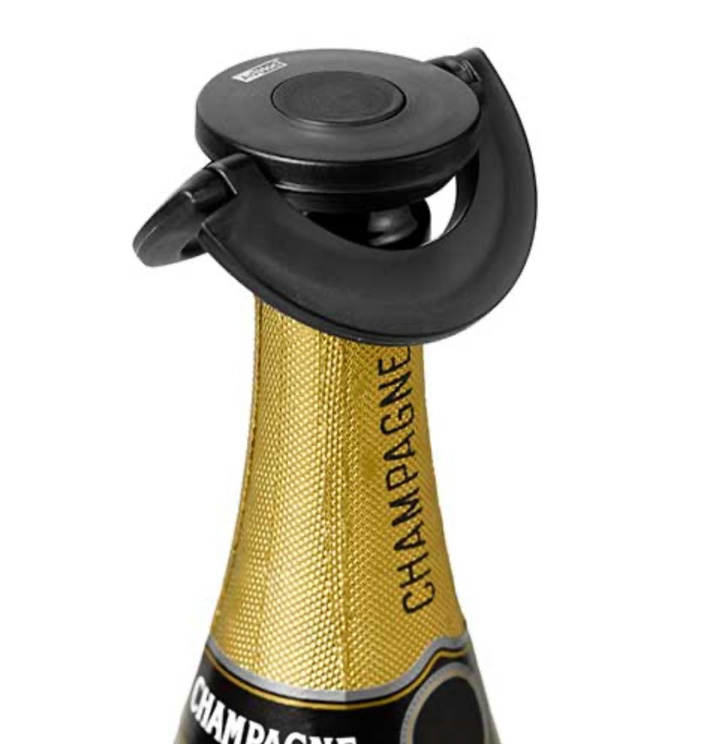 AdHoc Sekt- und Champagnerverschluss GUSTO schwarz - Teeliesel  Default Title