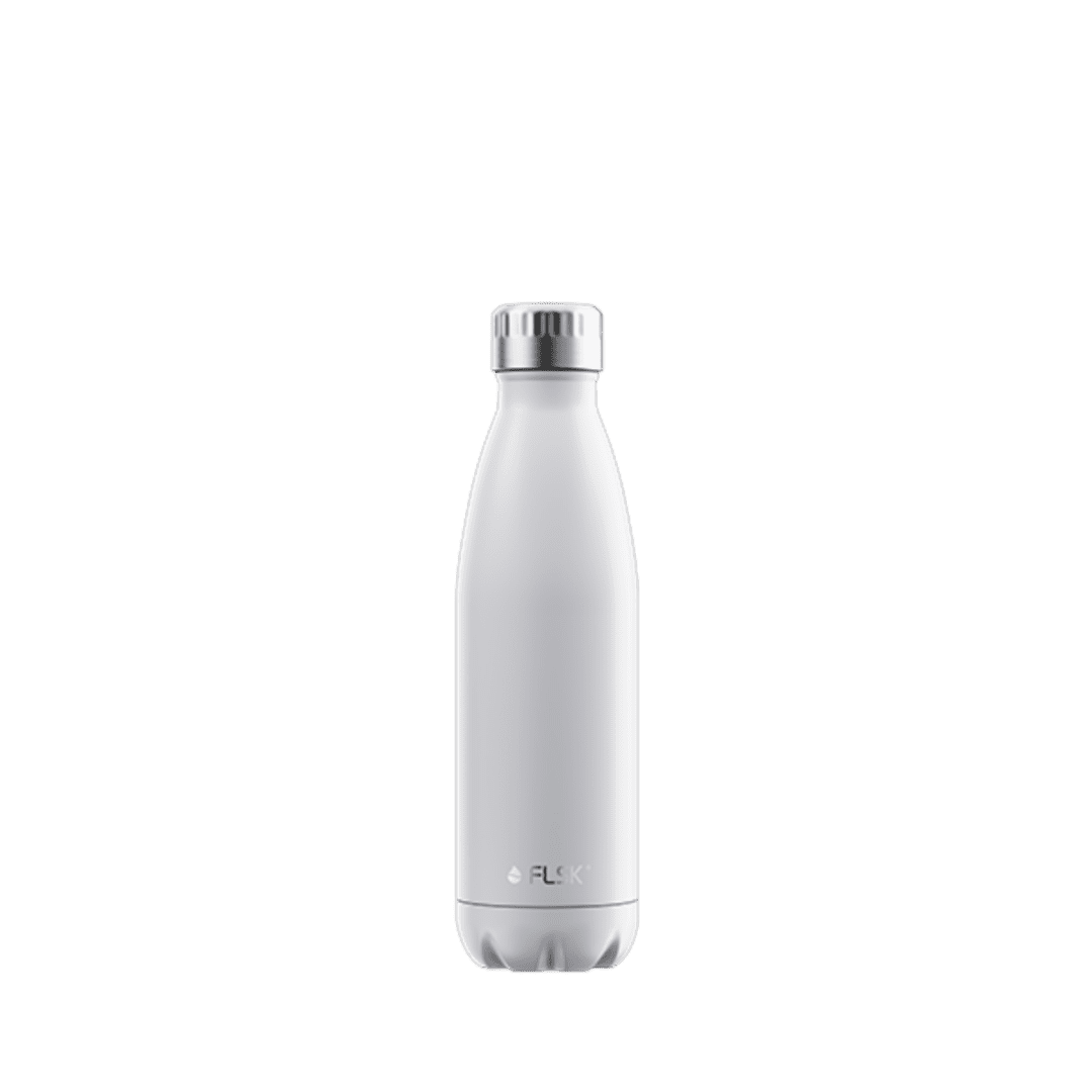 FLSK Isolierflasche Weiß 500 ml - Teeliesel  Default Title