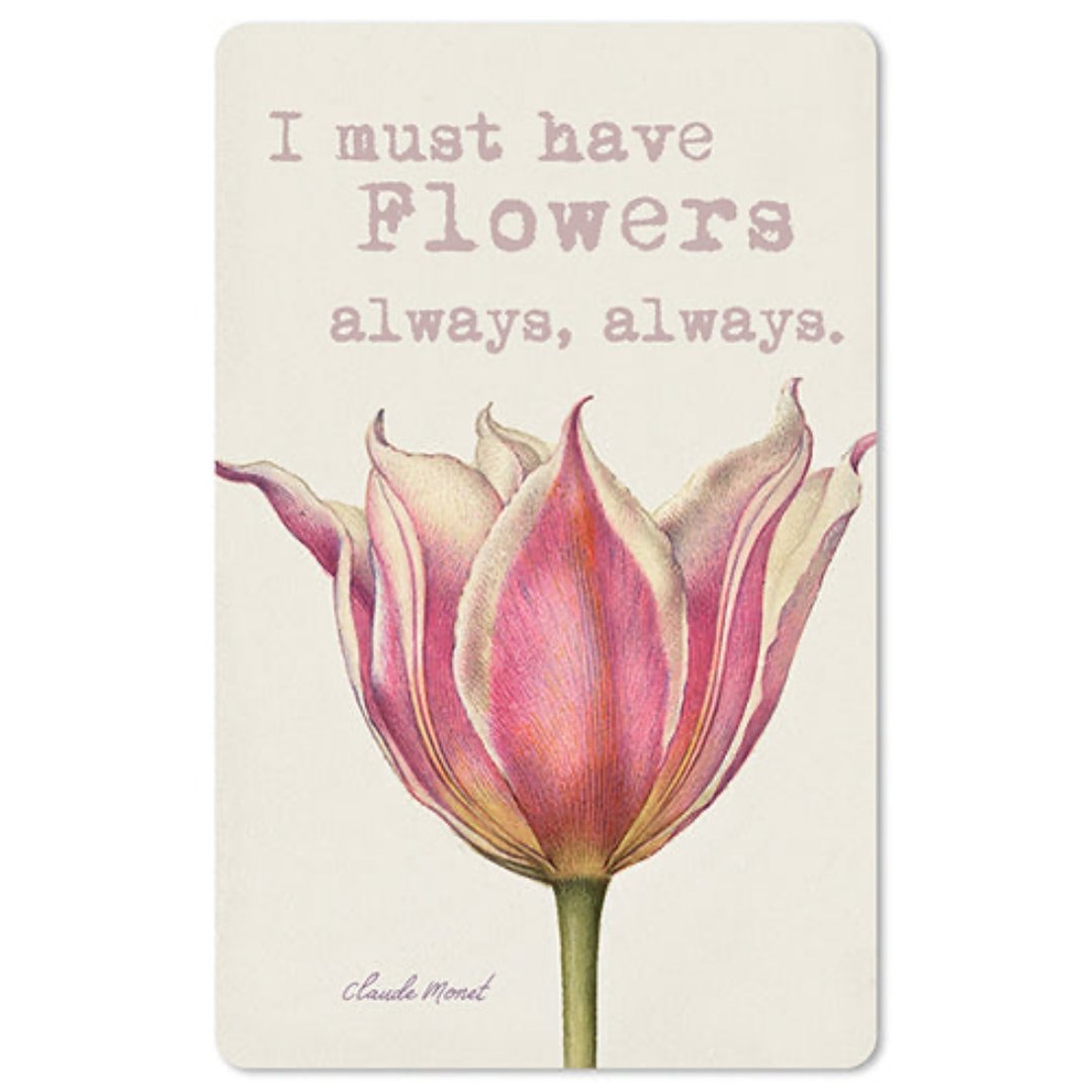 Lunacard Mini Postkarte Tulpe