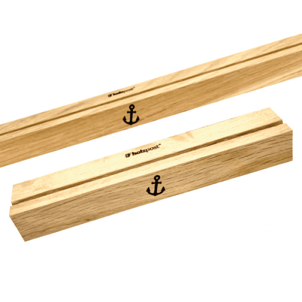 Holzpost Karten Leiste "Anker"