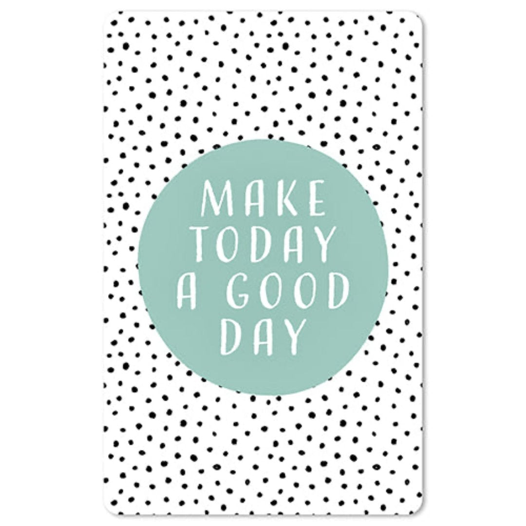 Lunacard Mini Postkarte Good Day - Teeliesel  Default Title