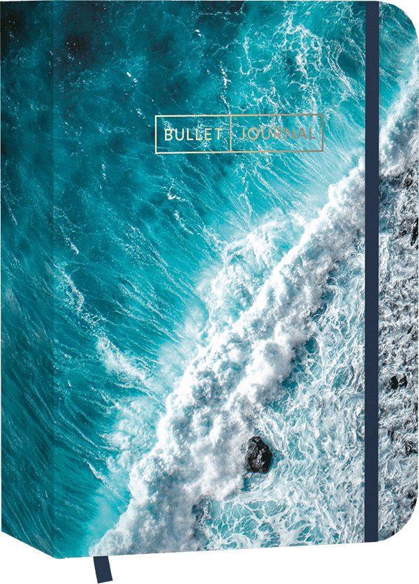 Pocket Bullet Journal to the sea