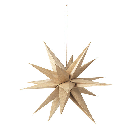 Broste Copenhagen Stern 'VENUS' Holz Natur 55cm