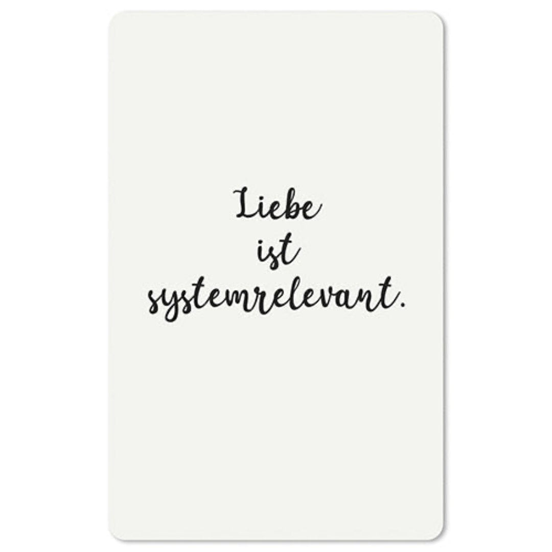Lunacard Mini Postkarte Liebe ist